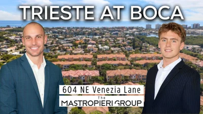 Trieste at Boca Raton Property Tour | 604 NE Venezia Ln